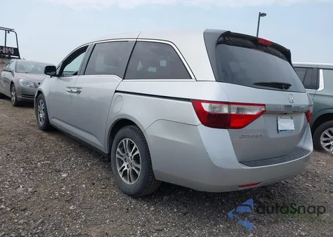 2011 Honda Odyssey Ex-L from USA, damaged, VIN 5FNRL5H60BB044976